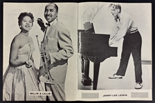 Multi-Signed Vintage Signed Concert Program w/ Buddy Holly, Jerry Lee Lewis, Chuck Berry & More! (Beckett/BAS LOA)