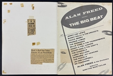 Multi-Signed Vintage Signed Concert Program w/ Buddy Holly, Jerry Lee Lewis, Chuck Berry & More! (Beckett/BAS LOA)