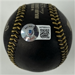 Corbin Carroll Signed Black Rawlings OML Baseball (Beckett/BAS)