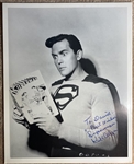 Kirk Alyn Vintage Signed & "Superman" Inscribed 8" x 10" Photograph (Third Party Guaranteed)
