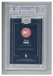 2018 Trae Young Signed Ltd. Ed. Panini Dominion Regal Rookie Card w/ Gem Mint 10 Auto! (Beckett/BAS Encapsulated)