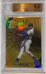 1999 Topps Finest Gold Refractor #256 Ken Griffey Jr. /100 - Beckett/BGS 9.5