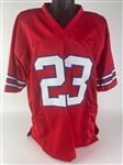 Micah Hyde Signed Red Buffalo Bills Jersey (Beckett/BAS)