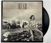 Rush: Geddy Lee Signed 'Permanent Waves' Album Cover w/ Vinyl (PSA/DNA Sticker)