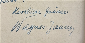 Nobel Prize Winner: Julius Wagner-Jauregg Signed Cut (Beckett/BAS)