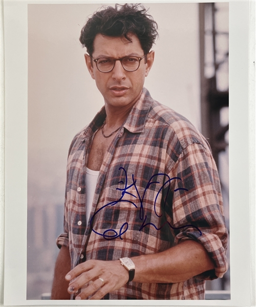 Jeff Goldblum Signed 8" x 10" Independence Day Photograph (JSA COA)