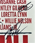 Multi-Signed All for the Hall Fundraiser Poster w/ Keith Urban, Vince Grill, Jason Aldean, & More! (Third Party Guaranteed)