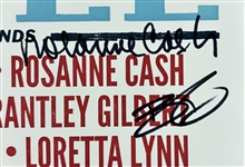 Multi-Signed All for the Hall Fundraiser Poster w/ Keith Urban, Vince Grill, Jason Aldean, & More! (Third Party Guaranteed)