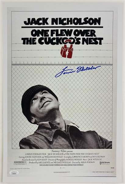 One Flew Over The Cuckoos Nest: Louise Fletcher Signed 12" x 18" Photo (JSA)
