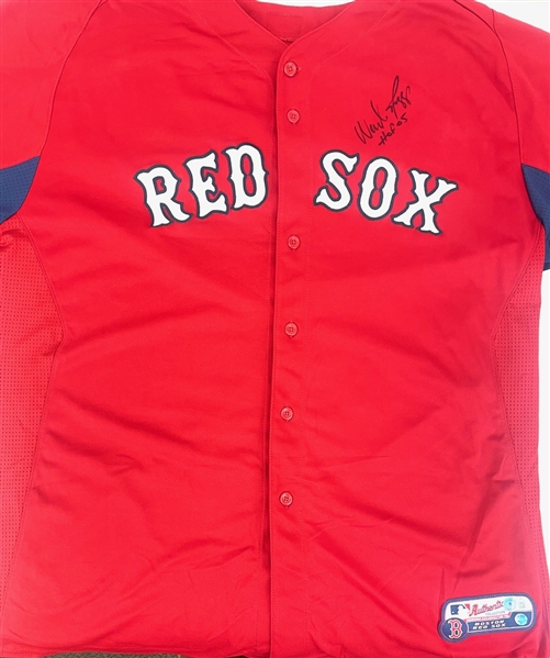 Wade Boggs Signed Red Sox Jersey (Beckett/BAS)