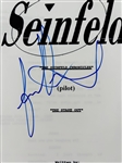 Jason Alexander Signed Seinfeld The Stake Out Script (JSA)