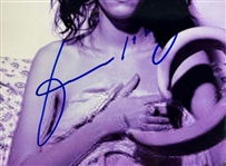 Patti Smith Signed Photograph and Book (Epperson/REAL)