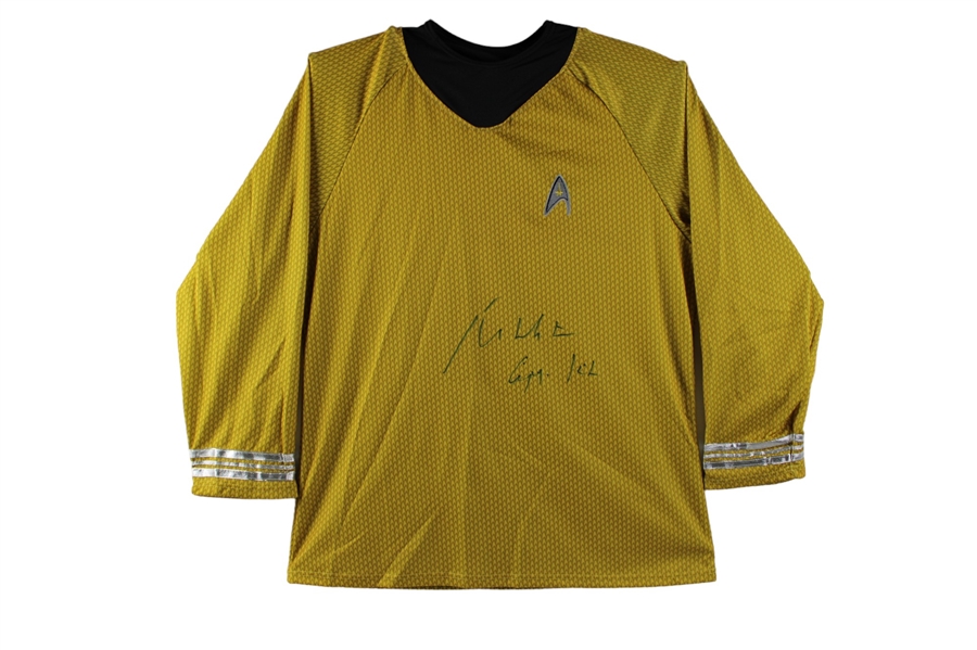 Star Trek: William Shatner Signed Captain Kirk Uniform Shirt (Third Party Guaranteed)