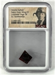 Amelia Earharts Lockheed Vega 5b Fabric Swatch From Wing (CAG Encapsulated; Ex. Smithsonian)