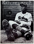 Satchel Paige Game Worn Uniform 8.5" x 11" Relic Card #39 (Mueller LOA)