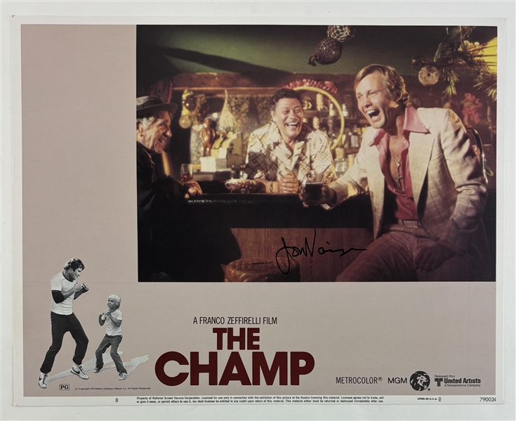 Jon Voight Signed 11" x 14" The Champ Photo (Beckett/BAS)	