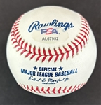 Luke Combs Signed OML Baseball (PSA/DNA)
