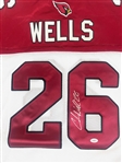 Chris Beanie Wells Signed Arizona Cardinals Jersey (JSA)