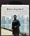Johnny Copeland Signed & Inscribed Make My Home Where I Hang My Hat Promo Album Cover (Circa 1983)(Beckett/BAS)