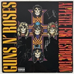 Guns N' Roses: Group Signed Appetite for Destruction Album (Epperson/REAL LOA)(JSA LOA)