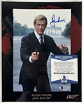 Roger Moore Signed 8 x 10 James Bond Photograph (Beckett/BAS)
