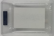 Timothy McCarthy Signed 4 x 6 Index Card (PSA/DNA Encapsulated) 