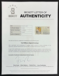 Ted Williams Autographed 50th Anniversary FDC (Beckett/BAS)