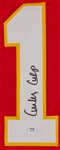 Curley Culp Signed Red Prostyle Jersey (PSA/DNA)