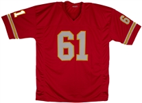 Curley Culp Signed Red Prostyle Jersey (PSA/DNA)