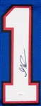Gabe Davis Signed Blue Prostyle Jersey (JSA)