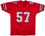 A.J. Epenesa Signed Red Prostyle Jersey (Beckett/BAS)