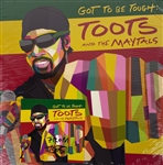 Toots and the Maytals: Toots Signed Got To Be Tough CD Insert w/ Unopened Vinyl Record (Third Party Guaranteed)