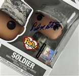Vietnam Veteran Robert Patterson Signed USA Soldier Funko Pop! (JSA)