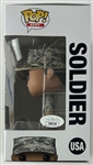 Vietnam Veteran Robert Patterson Signed USA Soldier Funko Pop! (JSA)