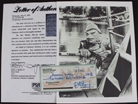 Revenge of the Creature: Ben Chapman Signed Personal Bank Check (PSA/DNA)(Beckett/BAS)
