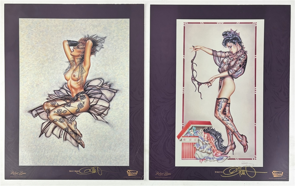 Olivia de Berardinis Lot of Four Signed 16" x 20" Prints (Third Party Guaranteed)