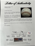 Kevin Costner & Ray Liotta Signed OML Baseball (PSA/DNA LOA)