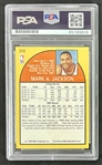 Mark Jackson Signed 1990 NBA Hoops #205 Trading Card (PSA/DNA Encapsulated)