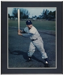 Roy Campanella Near-Mint Signed Over-Sized 16 x 20 Color Dodgers Photograph (Beckett/BAS)