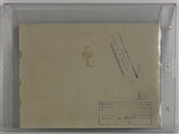 The Desert Fox: Erwin Rommel ULTRA RARE Signed 8x10 Photograph (JSA) 