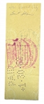 Bart Starr Ultra-Rare 1962 Pro Bowl Payroll Check Following NFL Championship Game Victory! (Third Party Guaranteed)