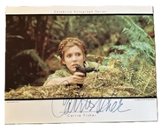 Star Wars: Carrie Fisher Signed Princess Leia Over-Sized 11" x 14" Official Pix Photograph (Third Party Guaranteed)