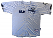 Derek Jeter Signed 2010 New York Yankees Jersey w/ Bob Sheppard & George Steinbrenner Patches! (MLB & Steiner Sports)