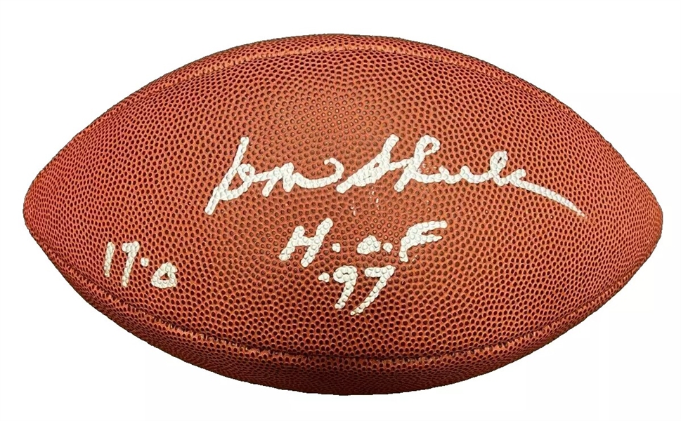Don Shula Signed & Inscribed Duke NFL Football (PSA/DNA)
