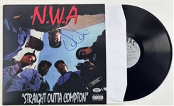 Dr. Dre Signed Straight Outta Compton Album Cover (PSA/DNA)