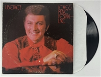 Liberace Signed & Inscribed Love & Music Festival Album Cover w/ Vinyl (Third Party Guaranteed0