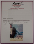 Bruce Springsteen Signed Tunnel of Love Album Cover (Epperson/REAL LOA)