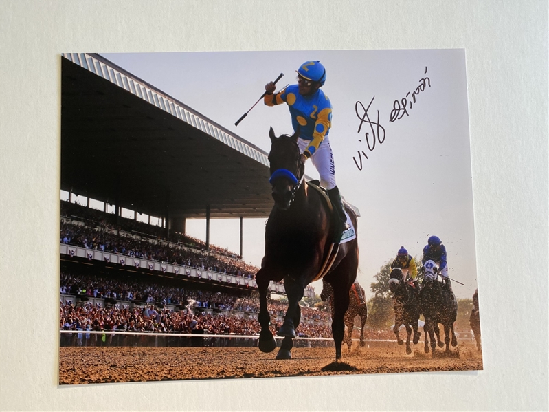 Victor Espinoza Signed 11" x 14" Photo (JSA)(Ulrich Collection)