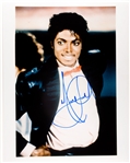 Michael Jackson Signed 11" x 14" Photo (JSA LOA)(Ulrich Collection)