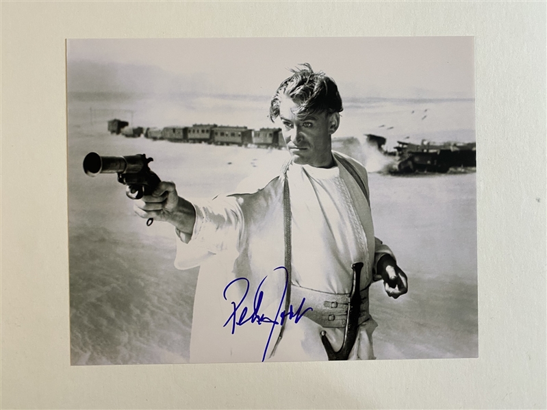 Peter O’Toole Signed 11" x 14" Lawrence of Arabia Photo (JSA)(Ulrich Collection)